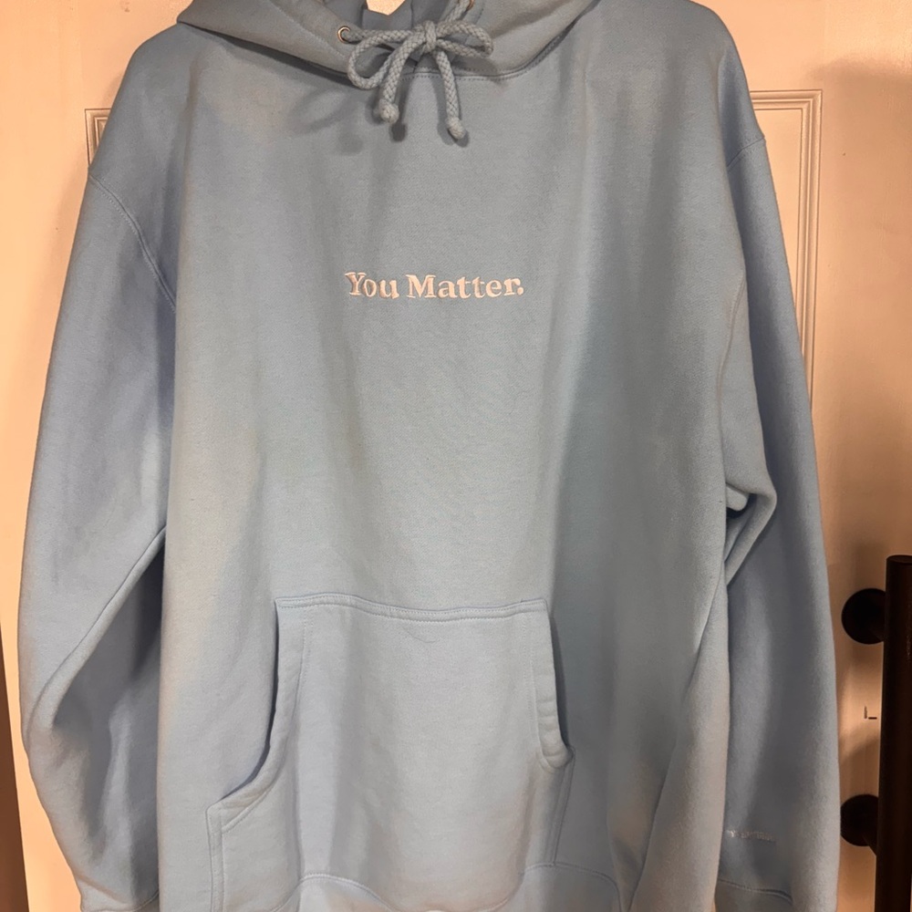Blue Sweatshirt Cozy and Stylish